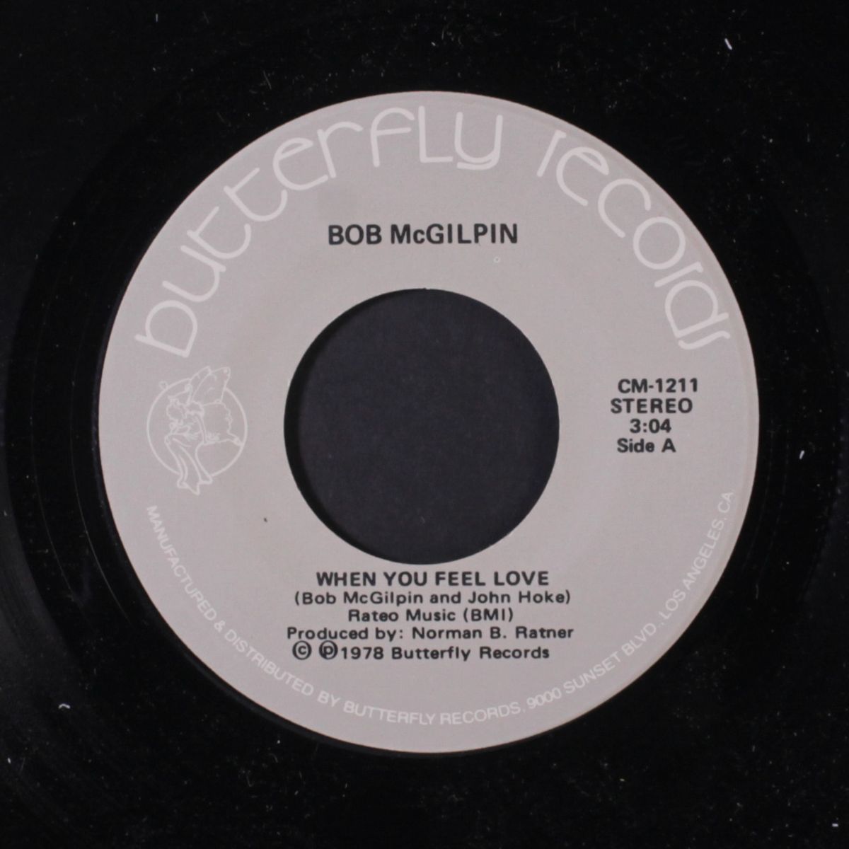 when you feel love / moon dancin' by BOB MCGILPIN