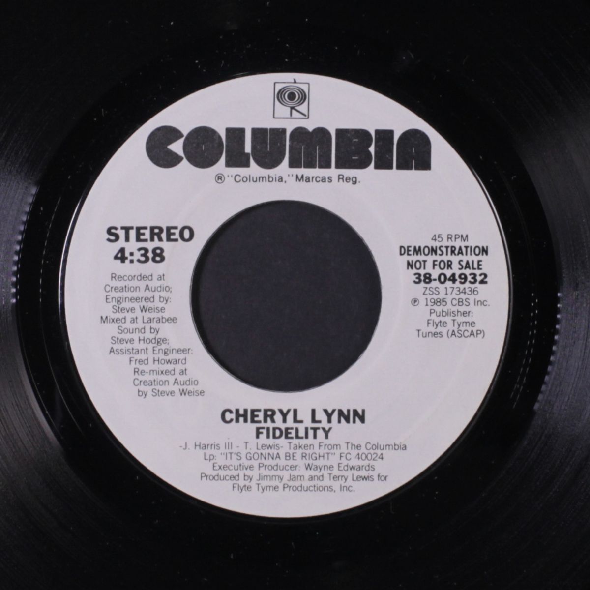 fidelity / same by CHERYL LYNN
