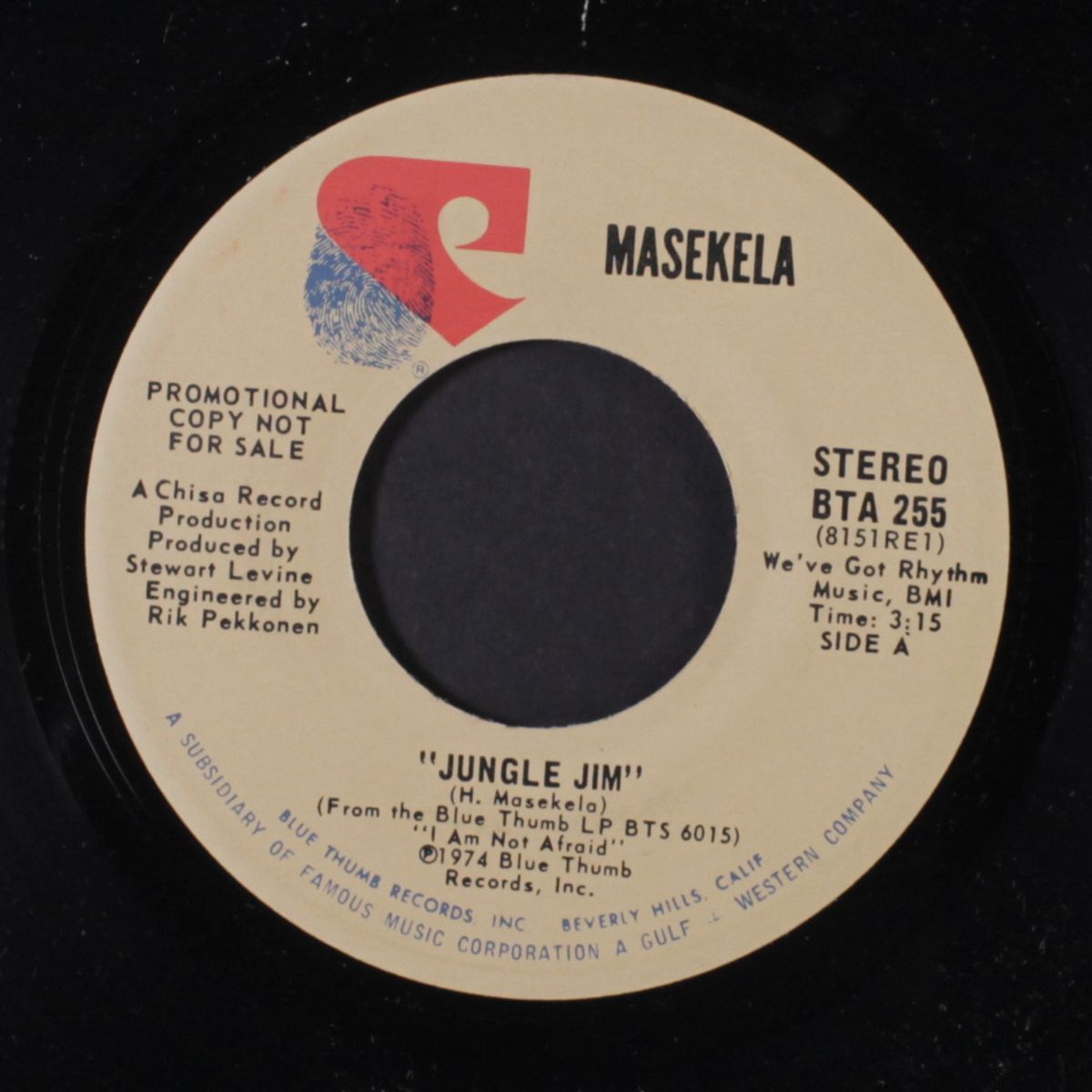jungle jim / same by MASEKELA