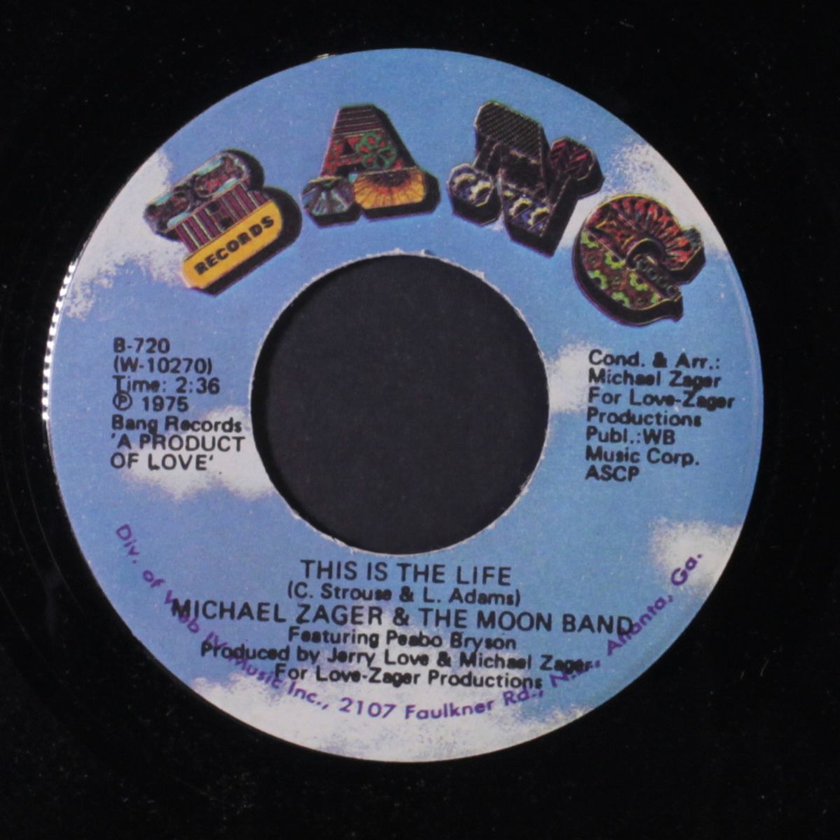 do it with feeling / this is the life by MICHAEL ZAGER BAND