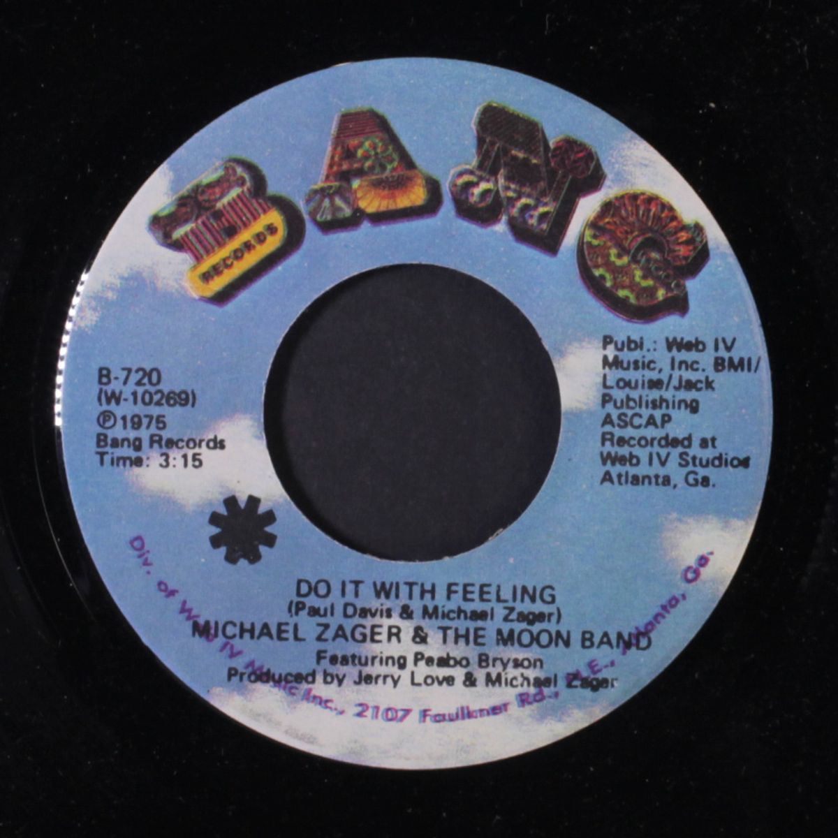 do it with feeling / this is the life by MICHAEL ZAGER BAND