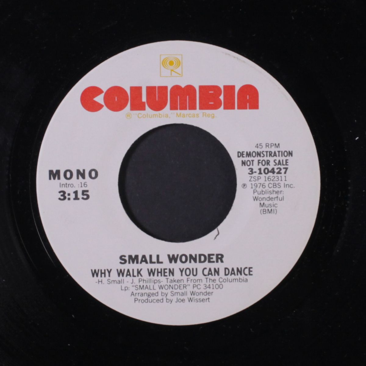 why walk when you can dance / mono by SMALL WONDER