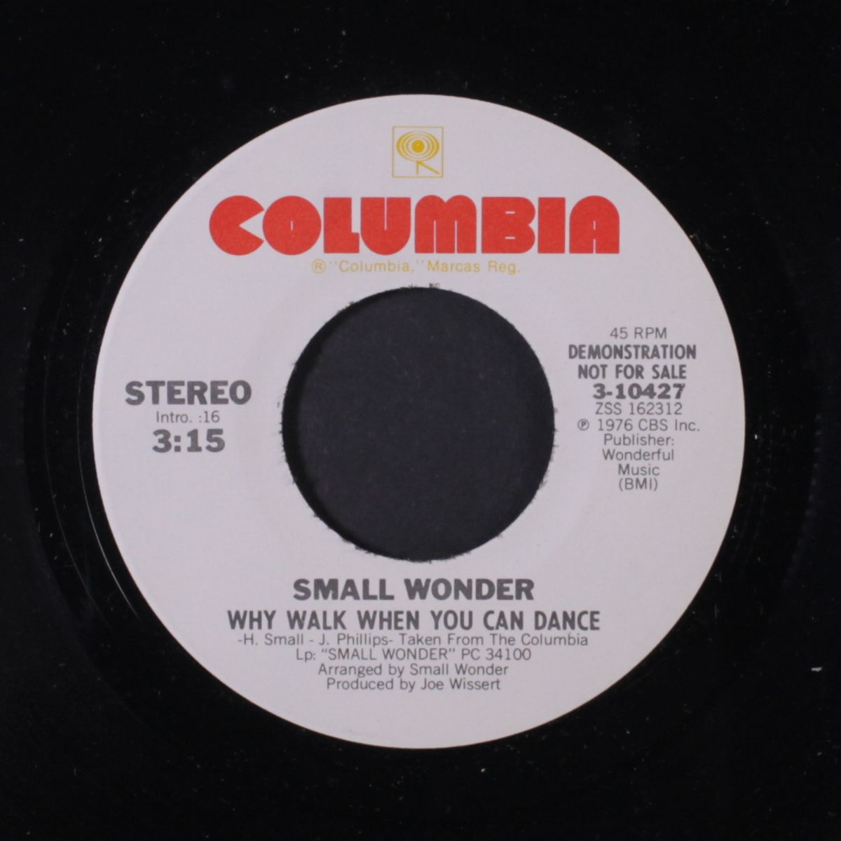 why walk when you can dance / mono by SMALL WONDER