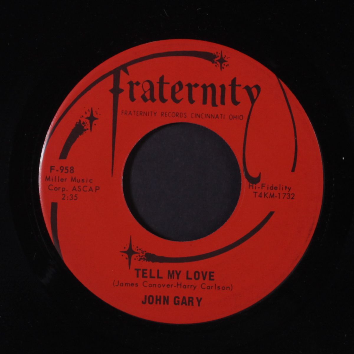 let them talk / tell my love by JOHN GARY