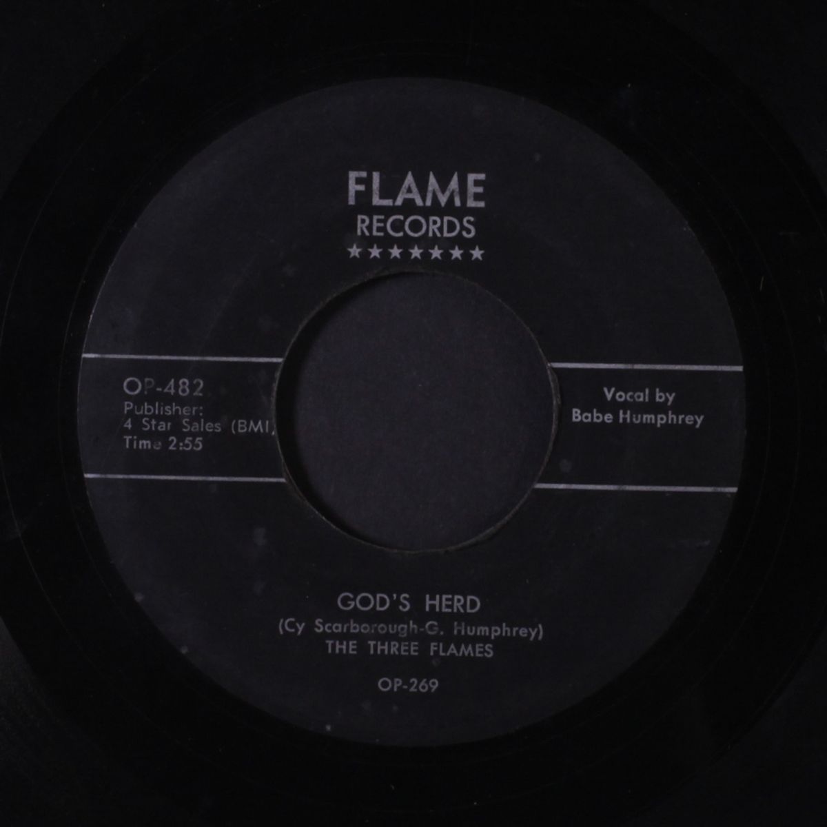 sing me one love song / god's herd by THREE FLAMES