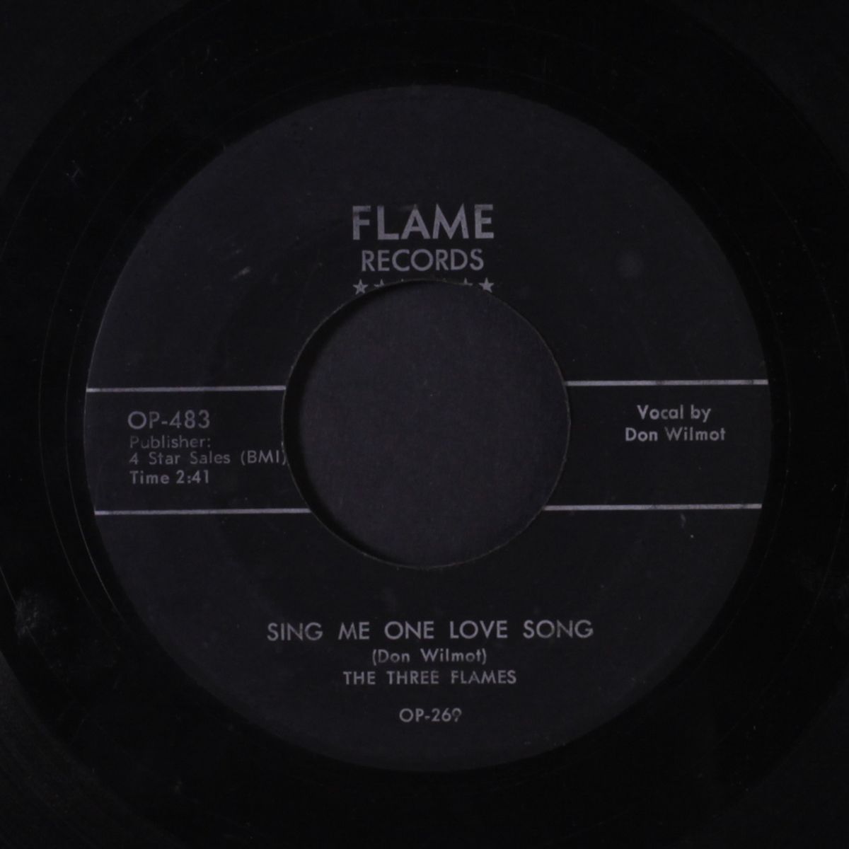 sing me one love song / god's herd by THREE FLAMES