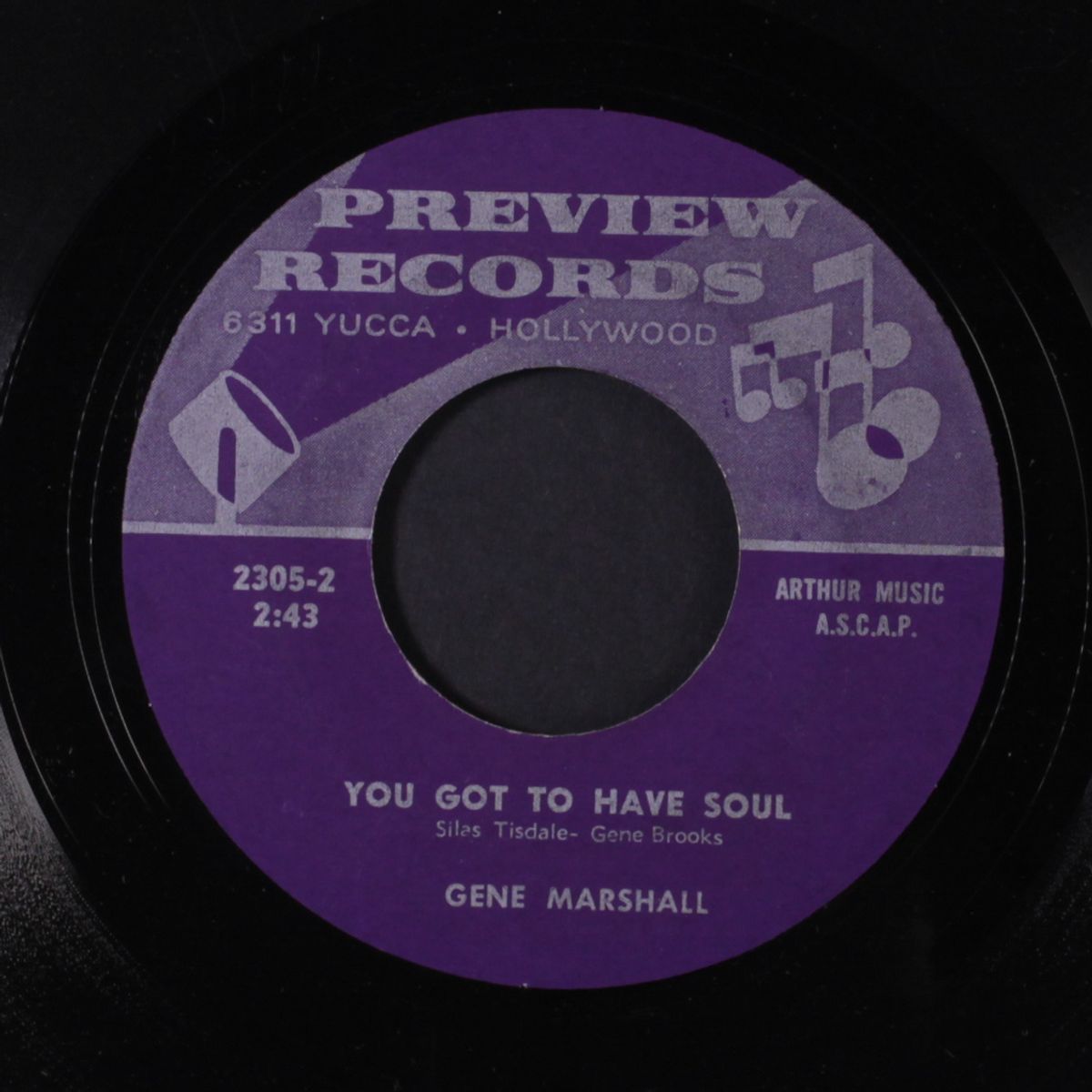 you got to have soul / heaven knows how much you mean to me by GENE MARSHALL