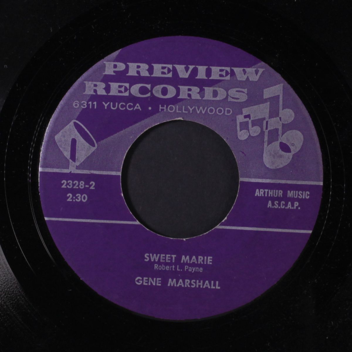 be yourself, come to me / sweet marie by GENE MARSHALL