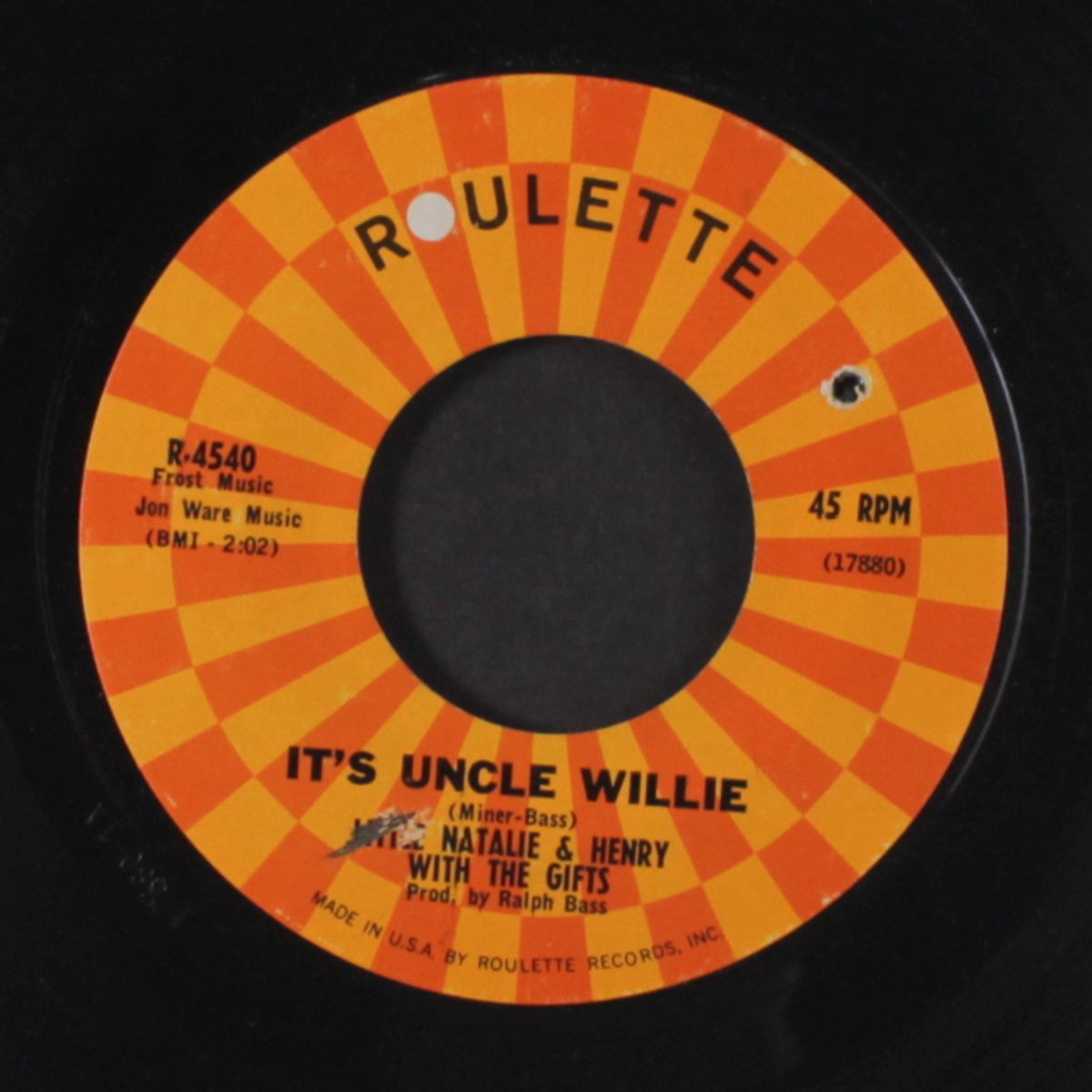 teardrops are falling / it's uncle willie by LITTLE NATALIE & HENRY WITH GIFTS