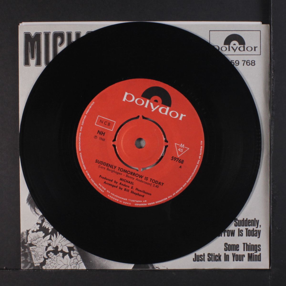 suddenly, tomorrow is today / some things just stick in your mind / su by MICHAEL