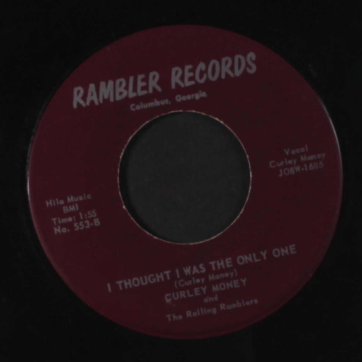 do you think we'll make it / i thought i was the only one by CURLEY MONEY & ROLLING RAMBLERS