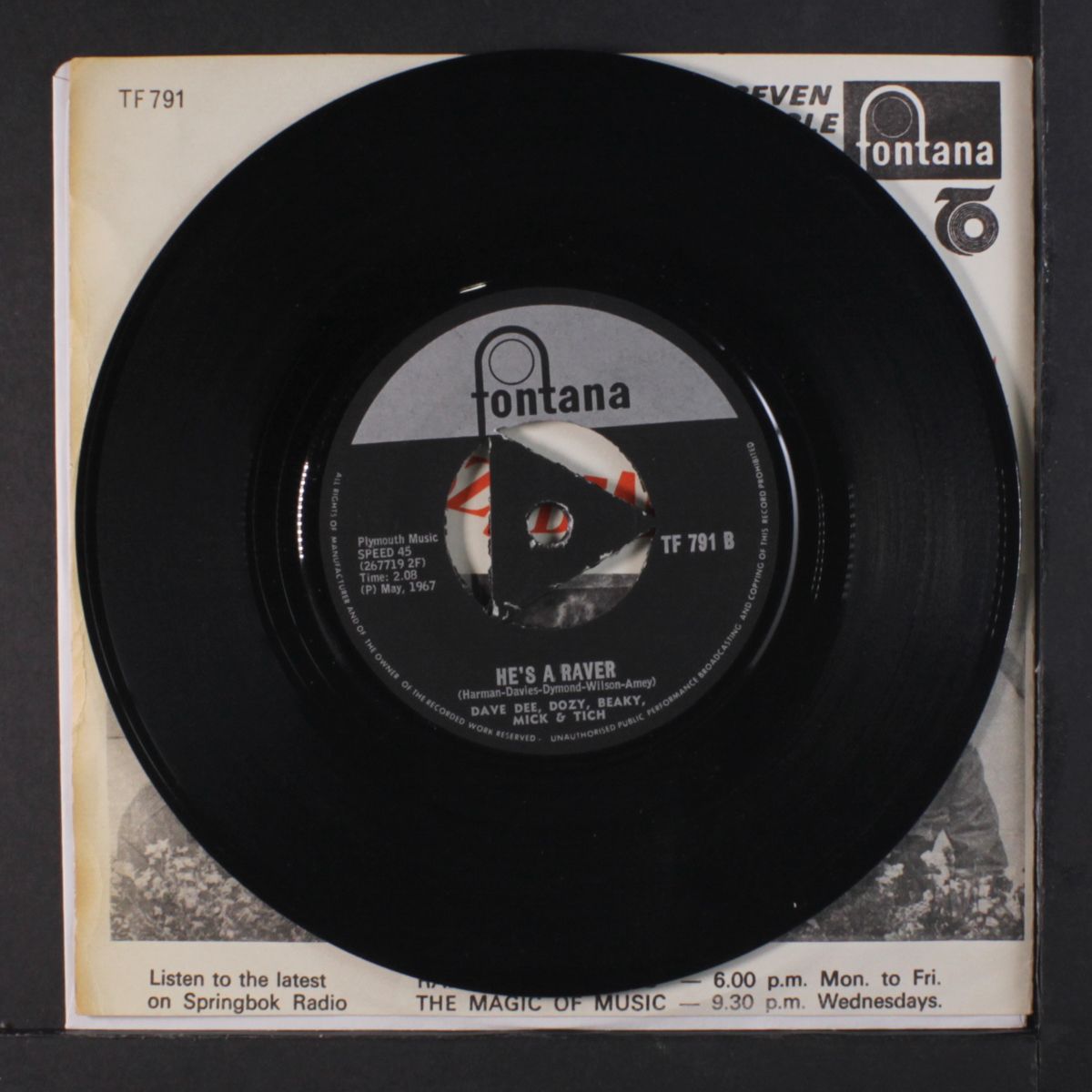 okay / he's a raver by DAVE DEE, DOZY, BEAKY, MICK & TICH