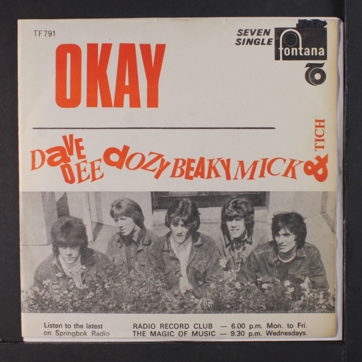 okay / he's a raver by DAVE DEE, DOZY, BEAKY, MICK & TICH