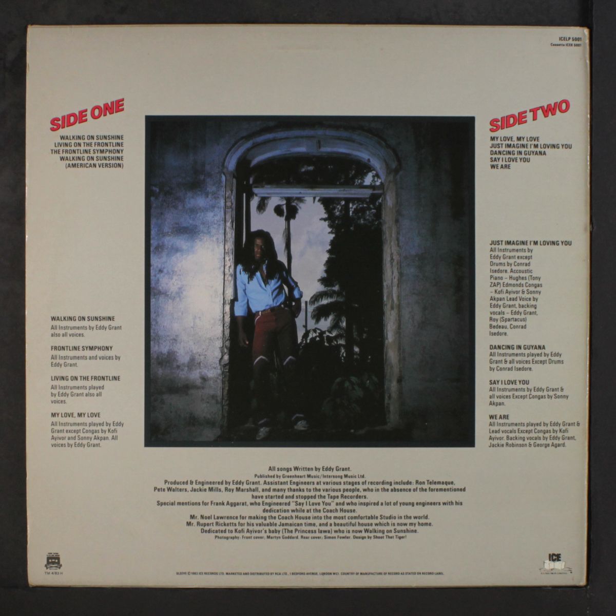 walking on sunshine by EDDY GRANT