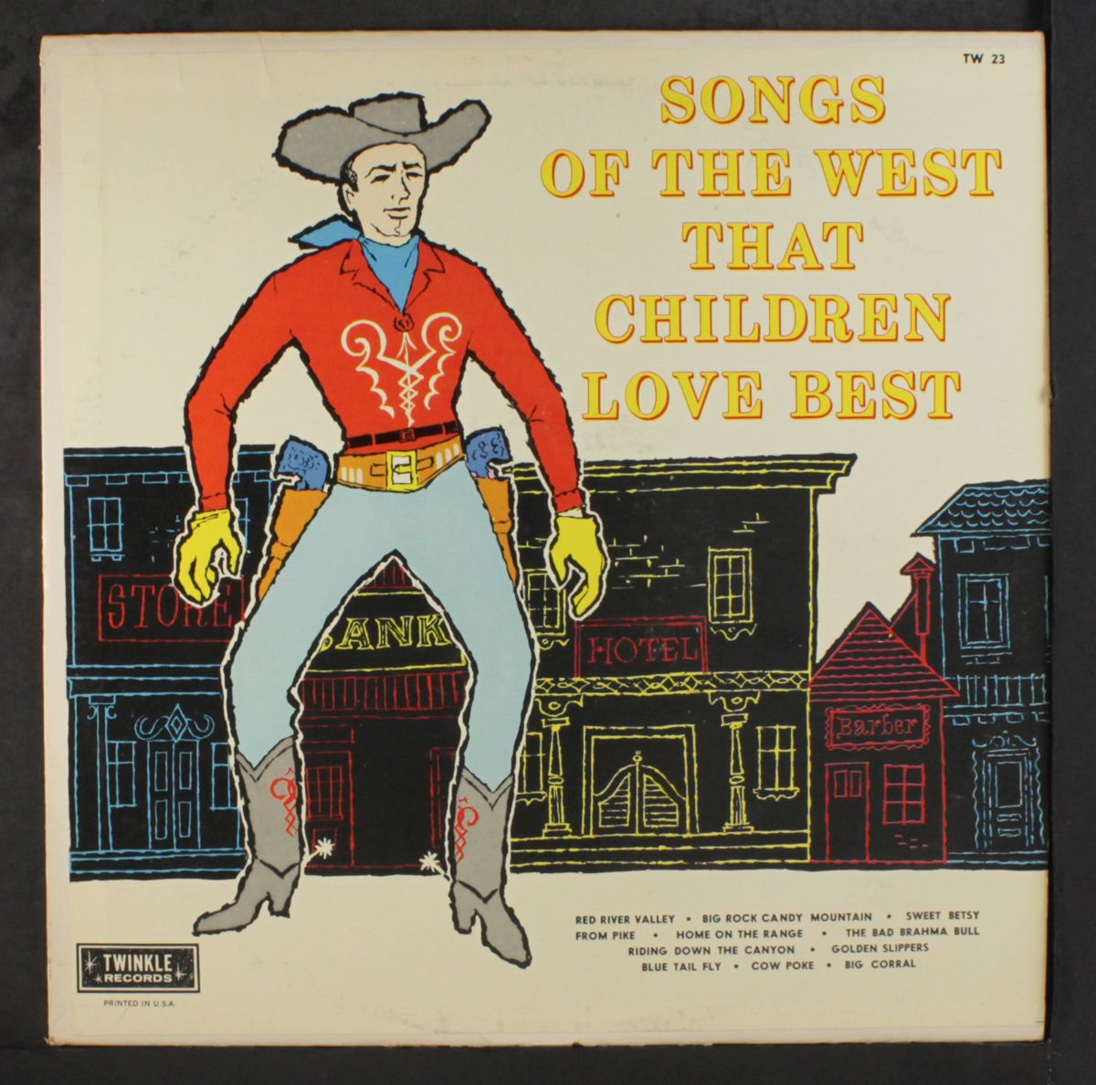 songs of the west that children love best by TEX JOHNSON