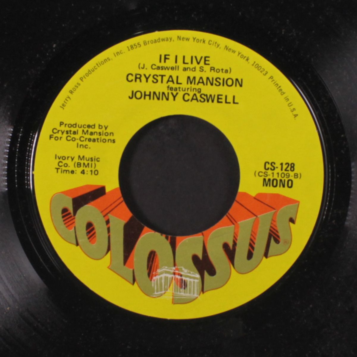 carolina on my mind / if i live by CRYSTAL MANSION