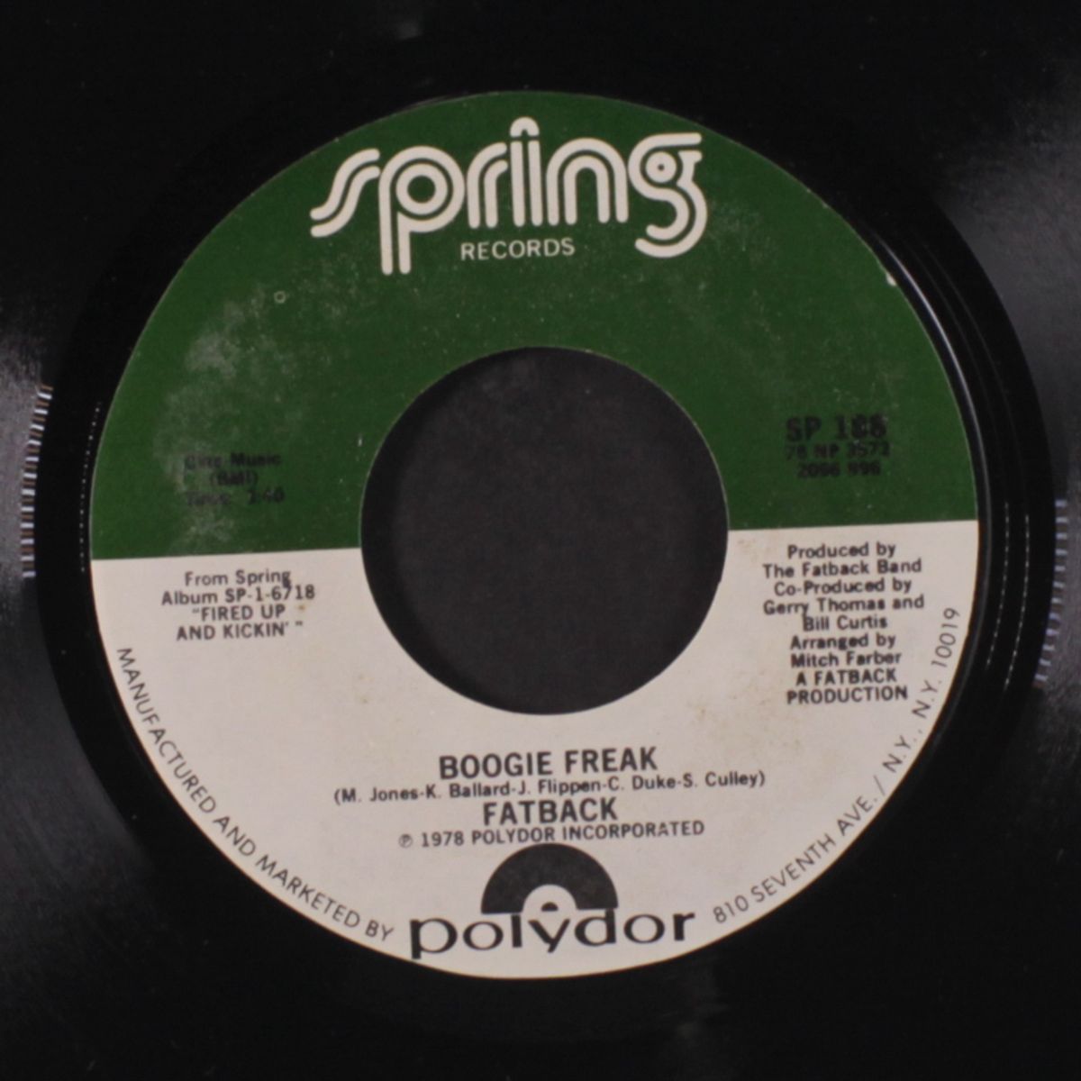 i'm fired up / boogie freak by FATBACK
