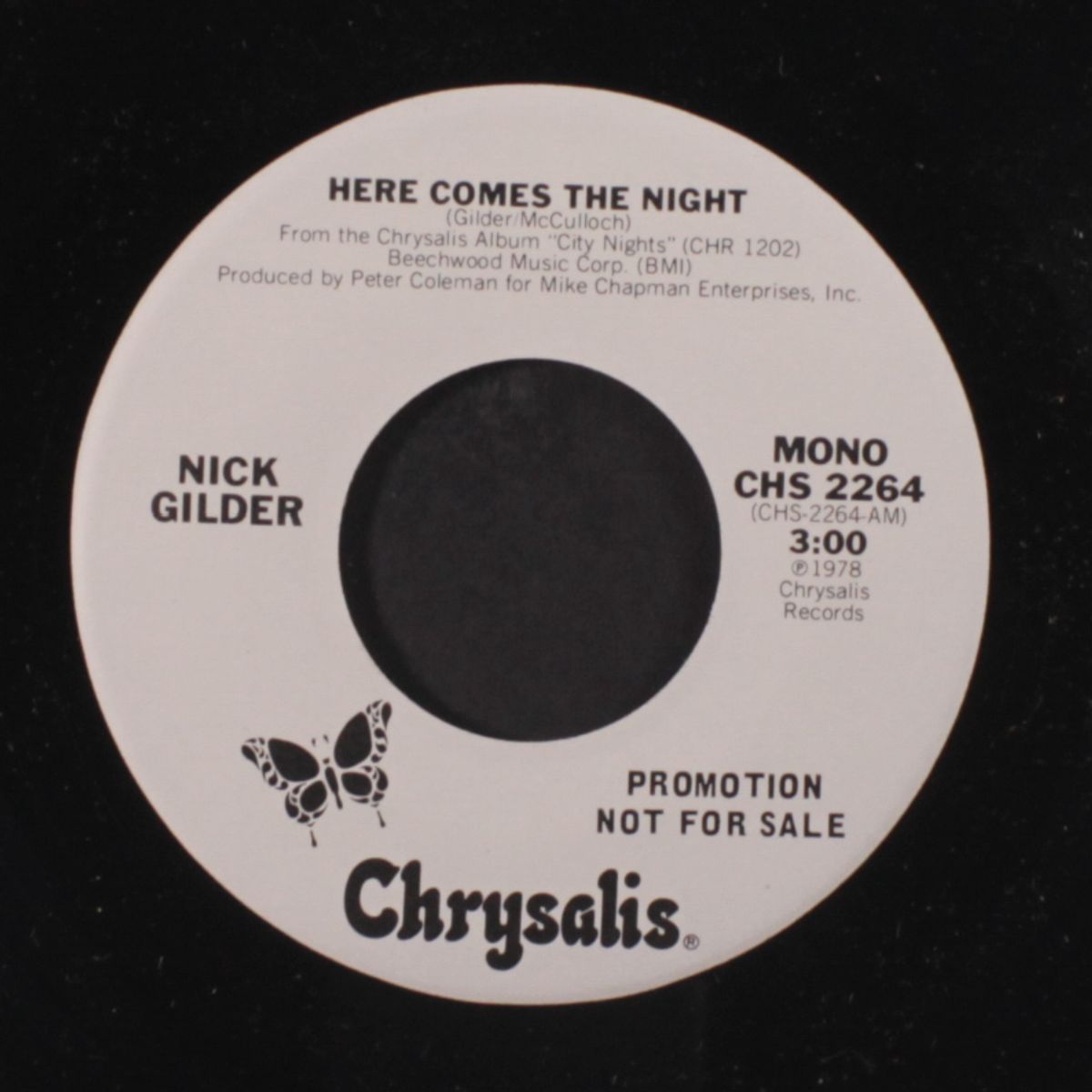 here comes the night / mono by NICK GILDER