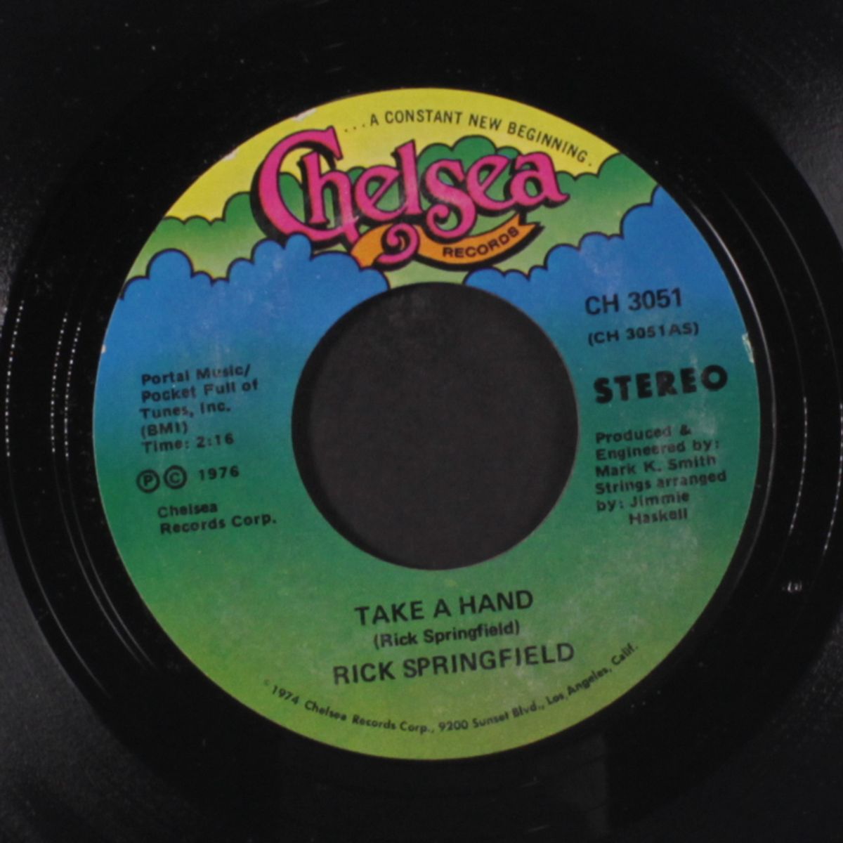 take a hand / archangel by RICK SPRINGFIELD