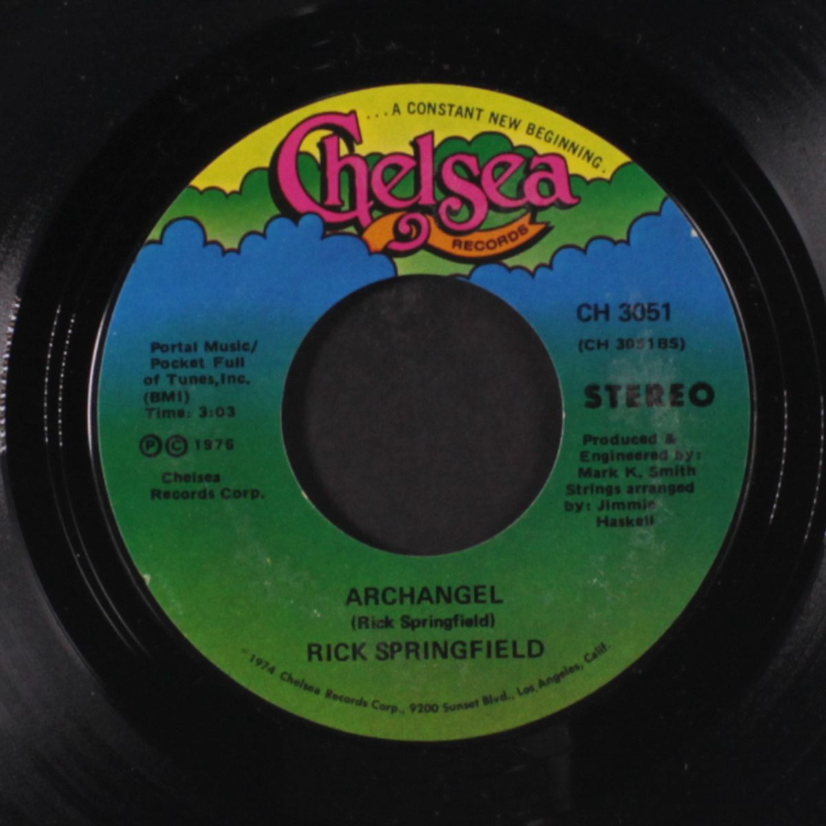 take a hand / archangel by RICK SPRINGFIELD