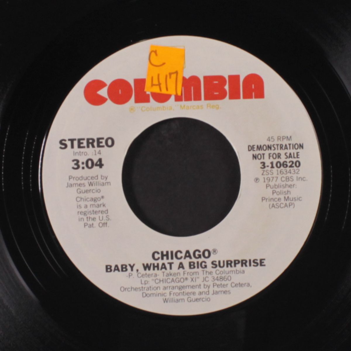 baby, what a big surprise / same by CHICAGO