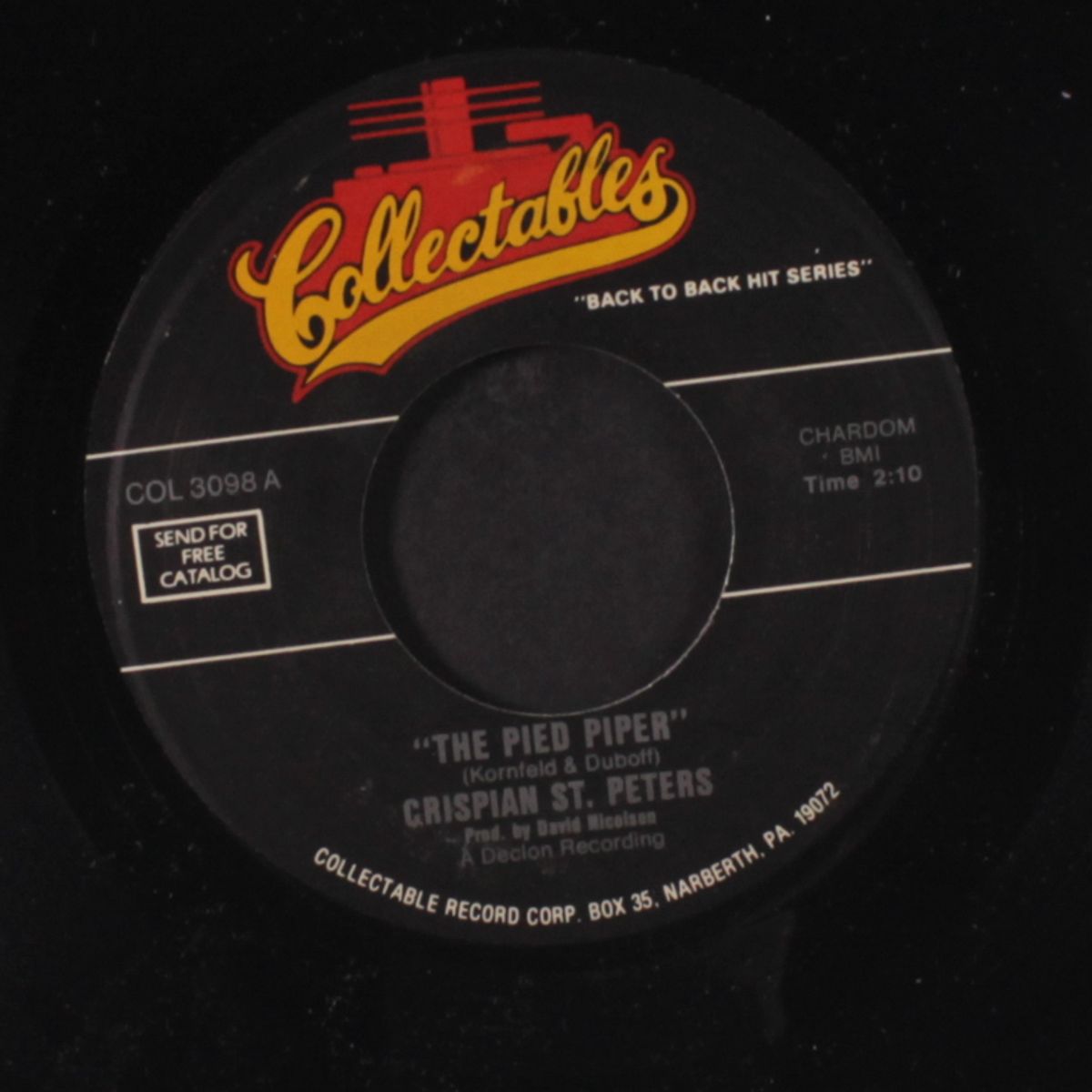 the pied piper / changes by CRISPIAN ST. PETERS