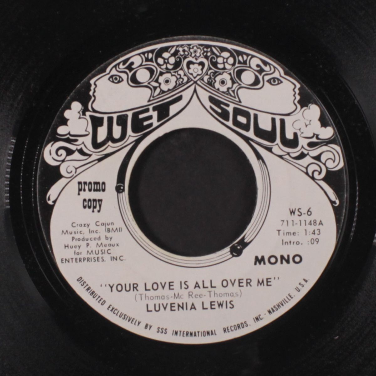 your love is all over me / mono by LUVENIA LEWIS