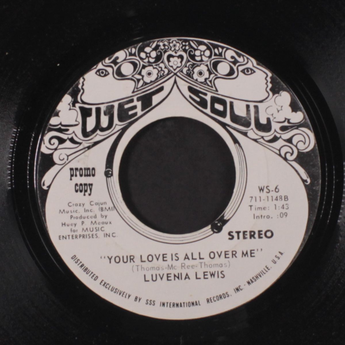 your love is all over me / mono by LUVENIA LEWIS
