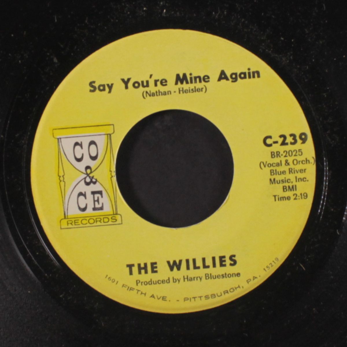 the willy / say youre mine again by WILLIES