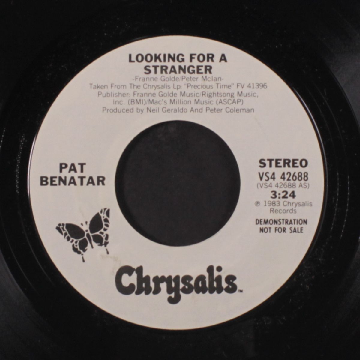 looking for a stranger / same by PAT BENATAR