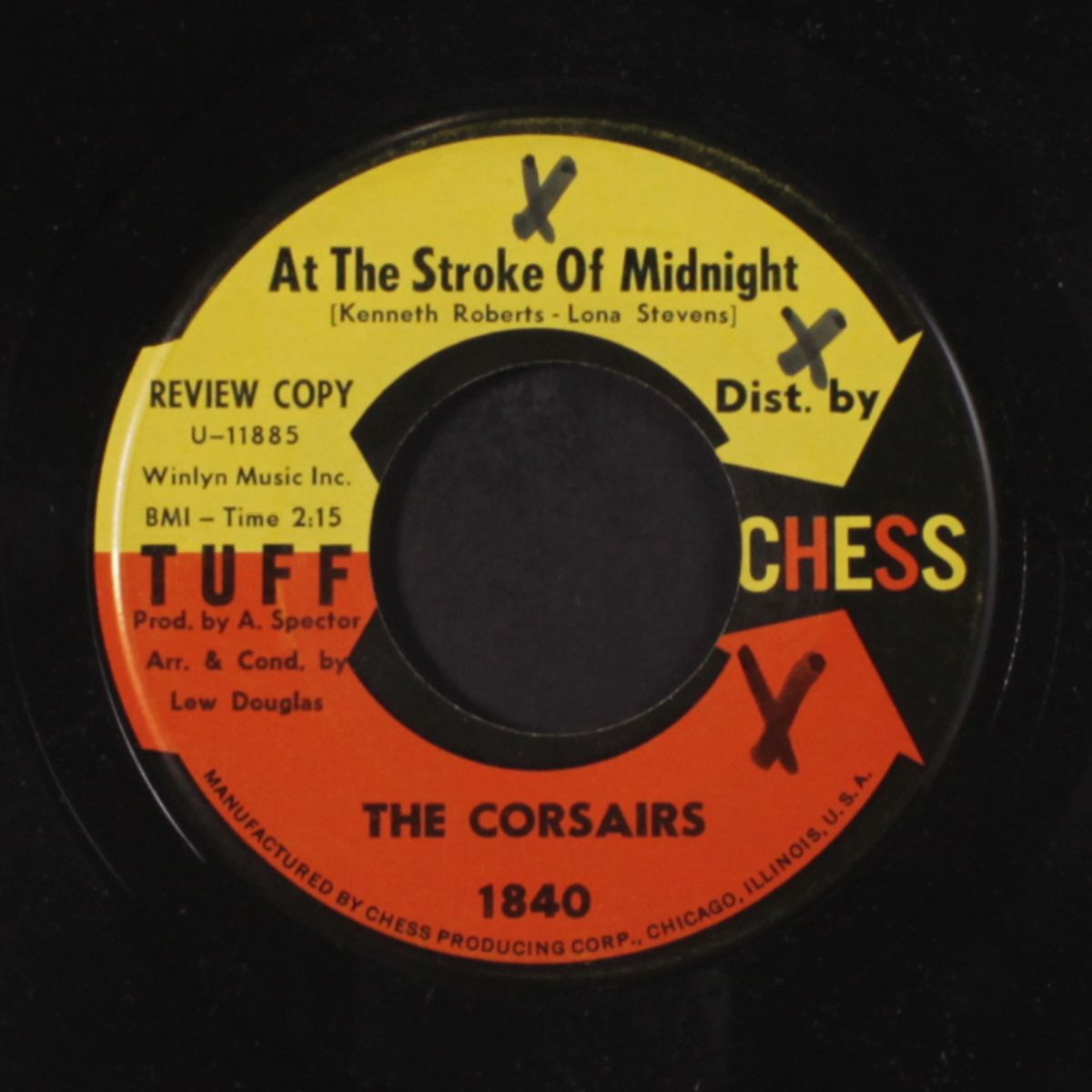 listen to my little heart / at the stroke of midnight by CORSAIRS