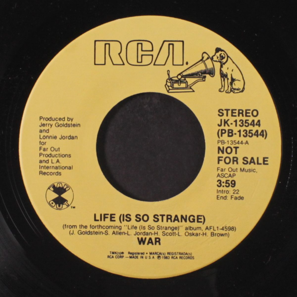 life (is so strange) / same by WAR