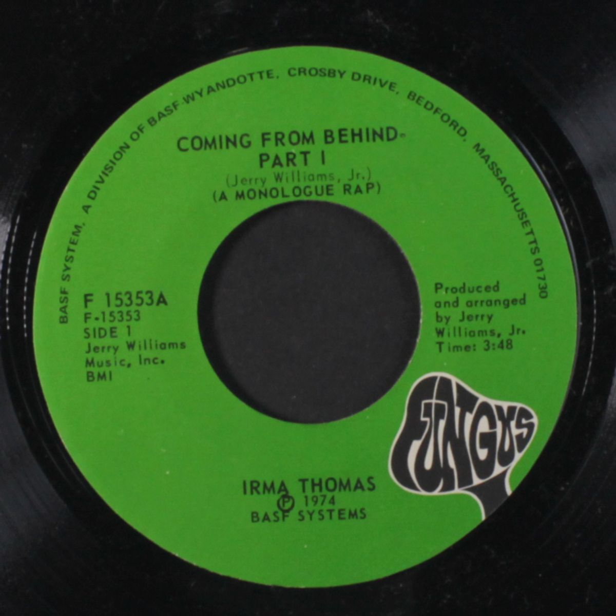 coming from behind / part 2 by IRMA THOMAS