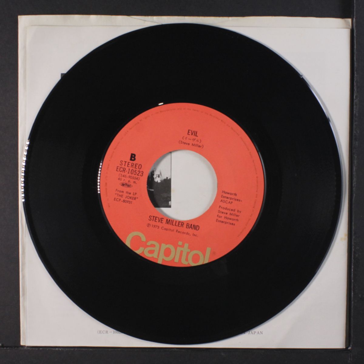 your cash ain't nothin' but trash / evil by STEVE MILLER BAND