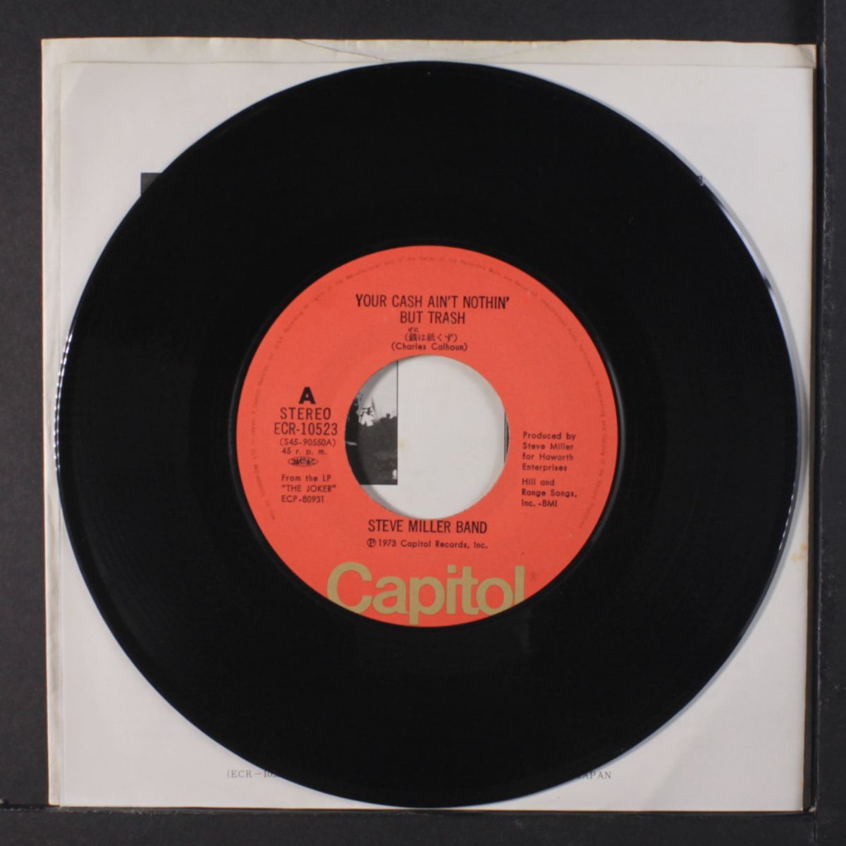 your cash ain't nothin' but trash / evil by STEVE MILLER BAND
