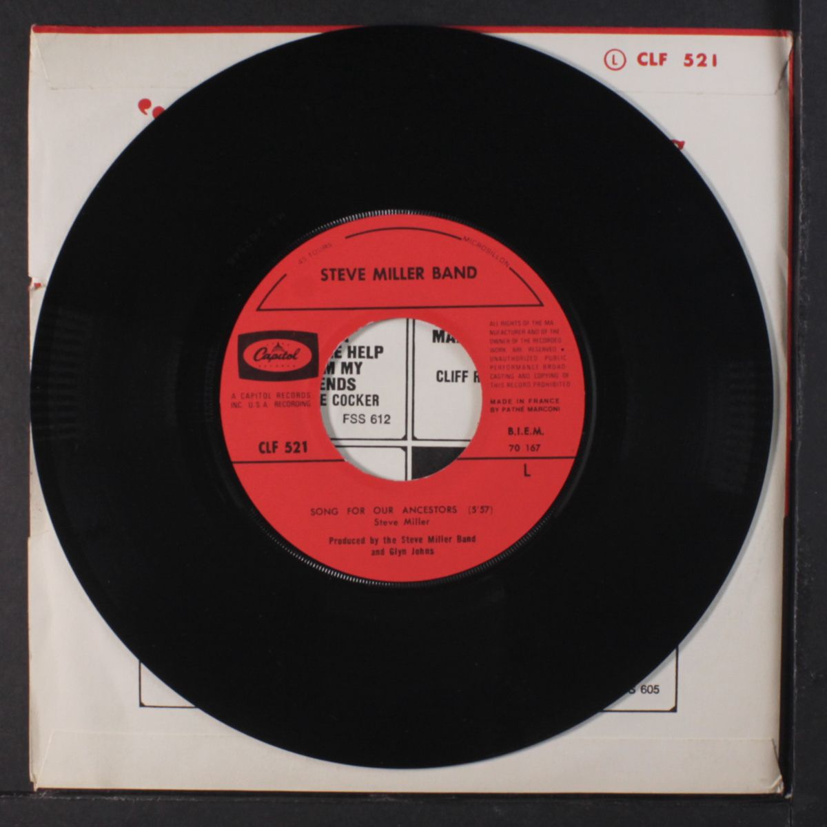 living in the u.s.a. / song for our ancestors by STEVE MILLER BAND