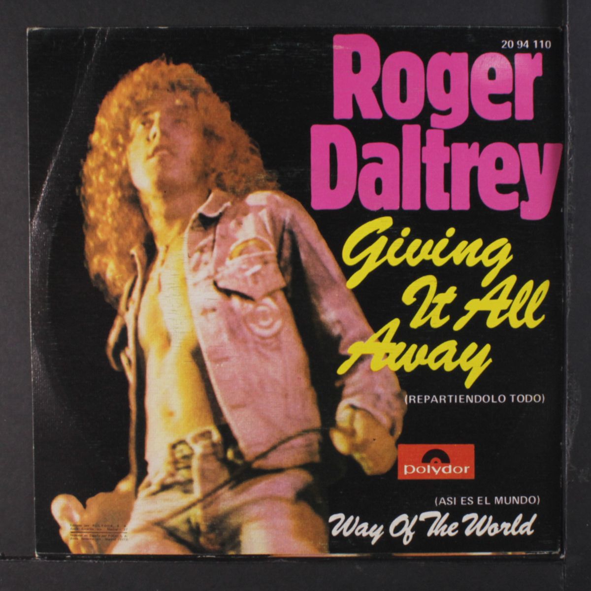 giving it all away / way of the world by ROGER DALTREY