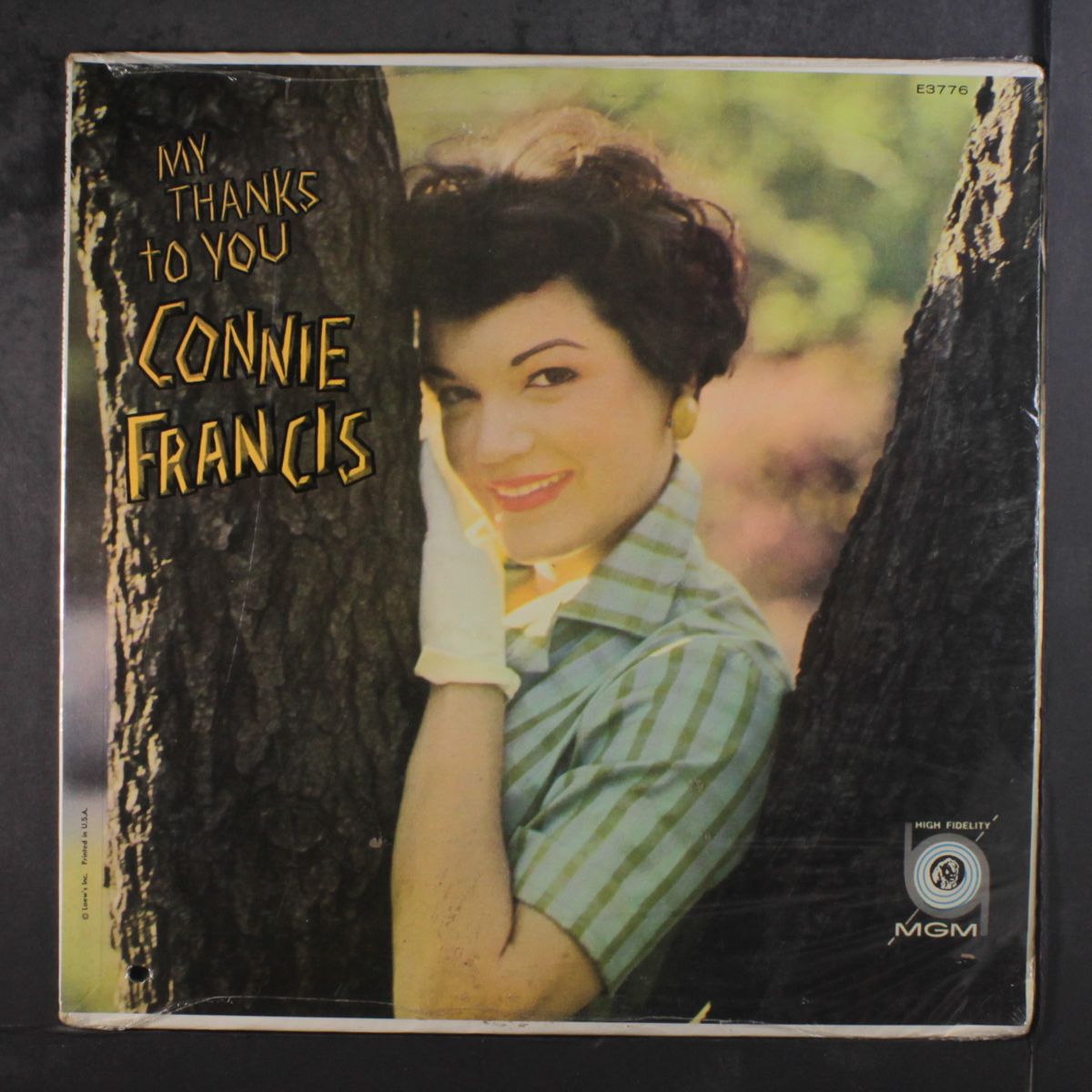 my thanks to you by CONNIE FRANCIS