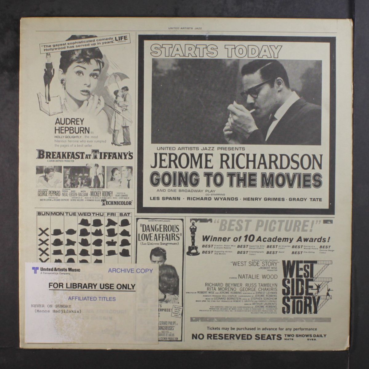 going to the movies by JEROME RICHARDSON