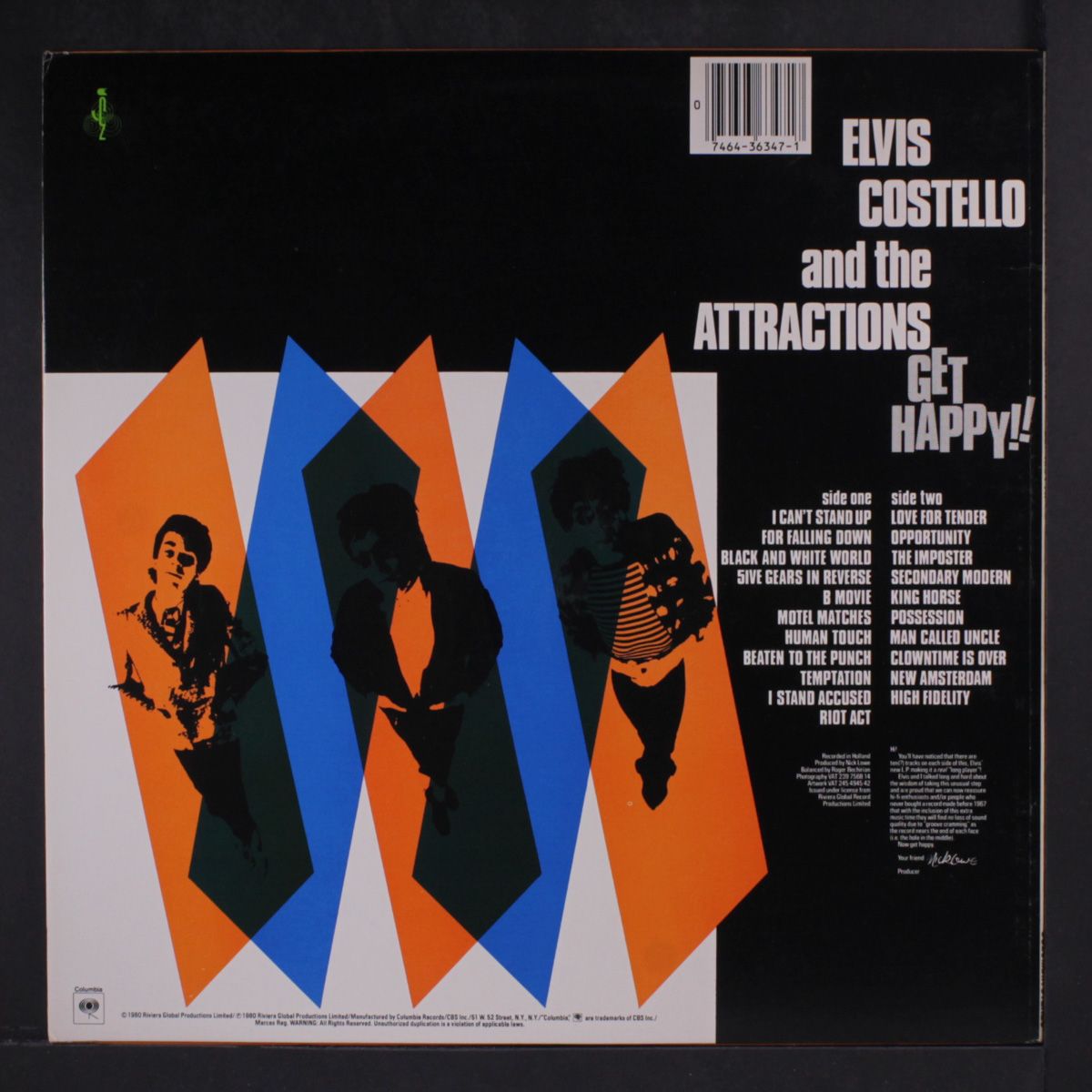 get happy!! by ELVIS COSTELLO & ATTRACTIONS