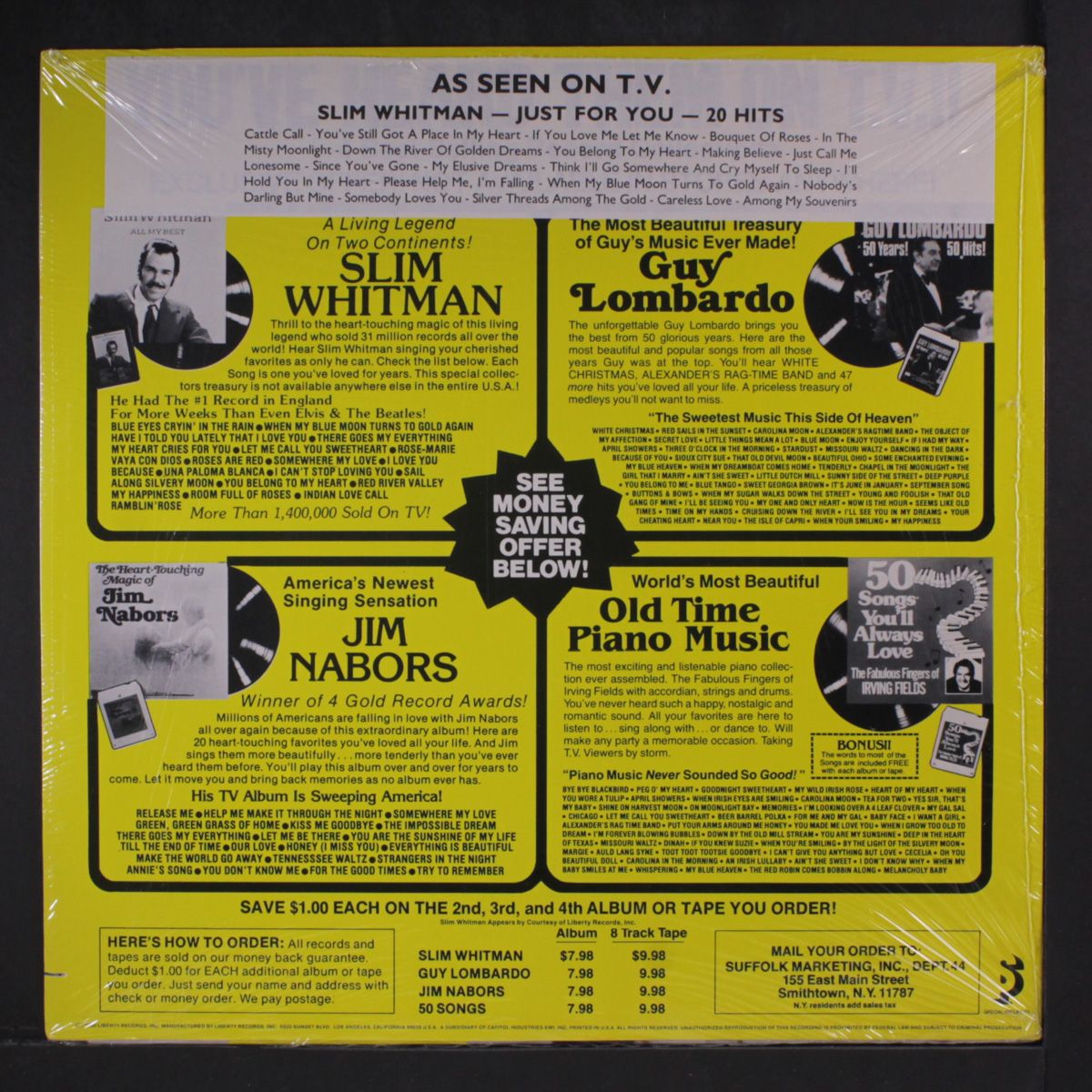 just for you by SLIM WHITMAN