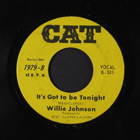 between the lines / it's got to be tonight by WILLIE JOHNSON