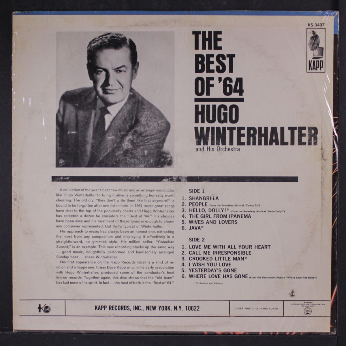 the best of '64 by HUGO WINTERHALTER