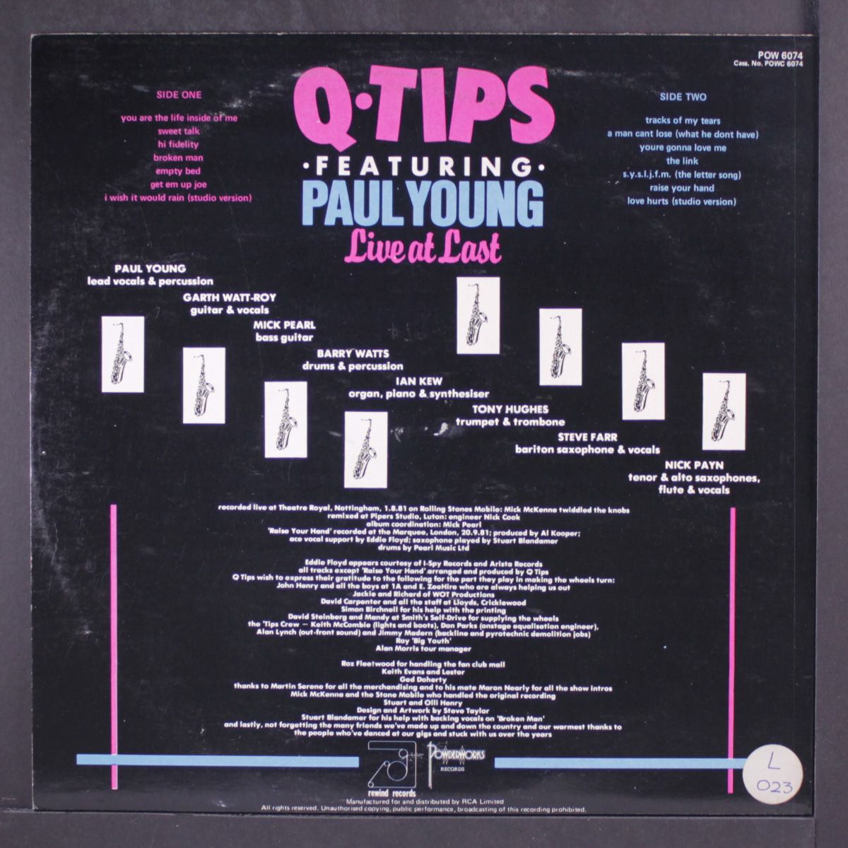 live at last by Q-TIPS