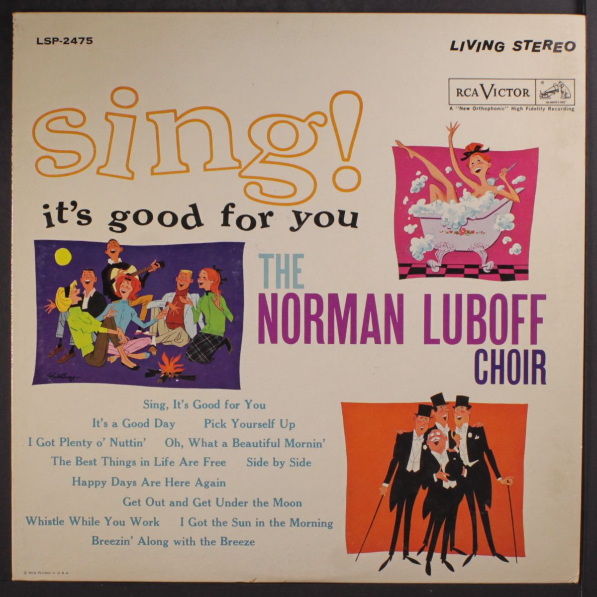 sing! it's good for you by NORMAN LUBOFF CHOIR