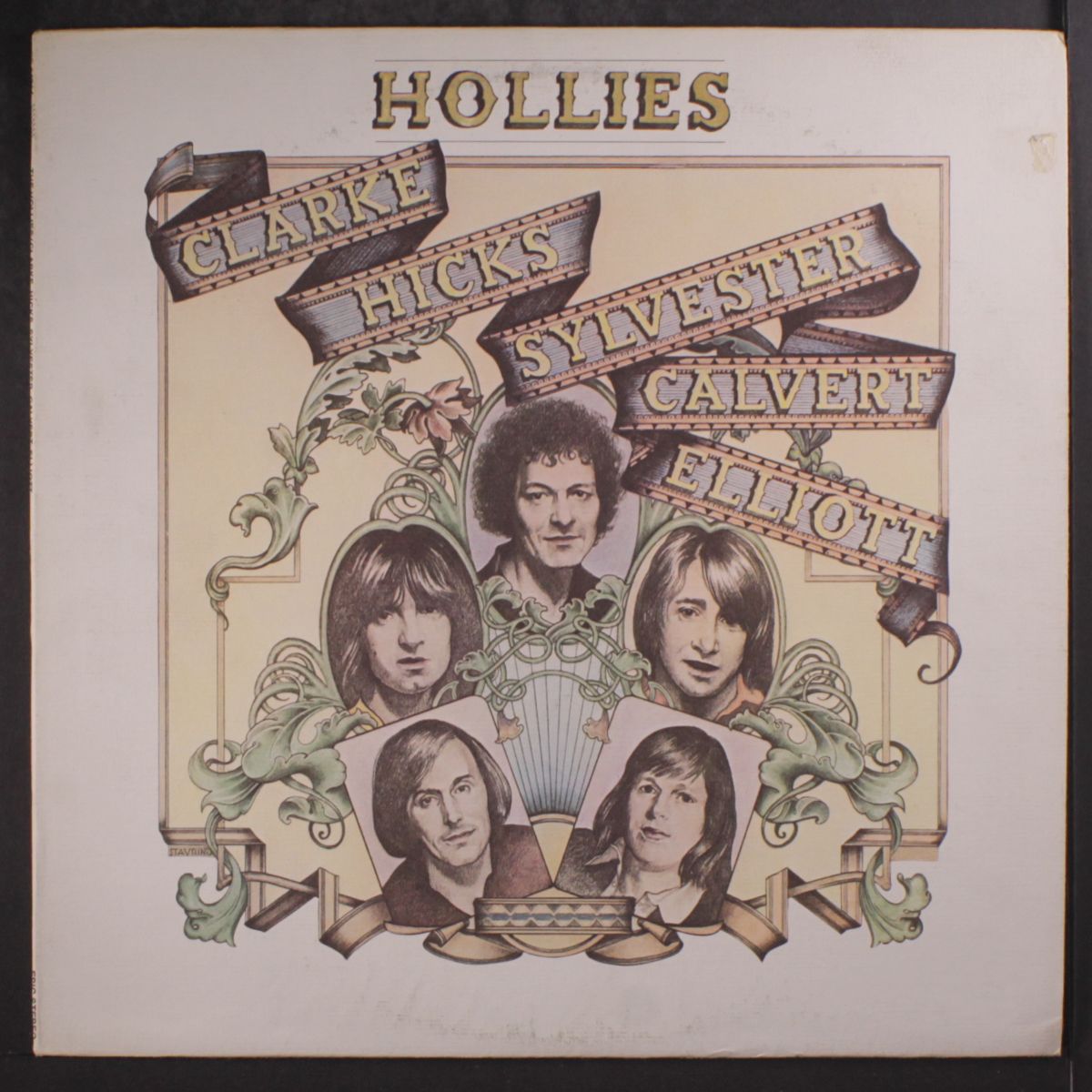 clarke, hicks, sylvester, calvert, elliott by HOLLIES