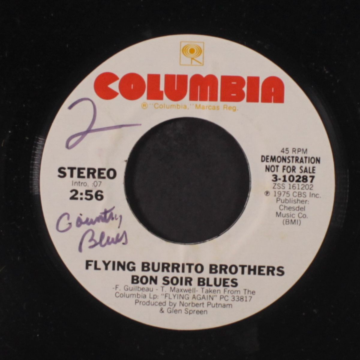 bon soir blues / mono by FLYING BURRITO BROS