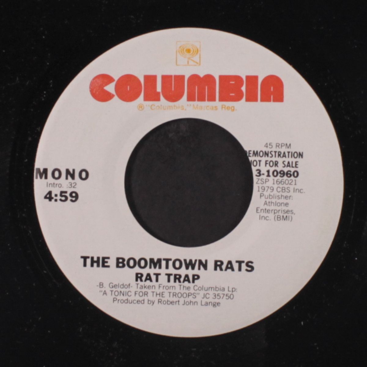 rat trap / mono by BOOMTOWN RATS