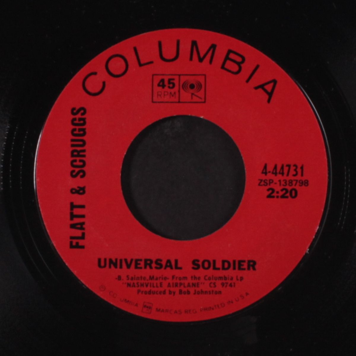 i'll be your baby tonight / universal soldier by LESTER FLATT & EARL SCRUGGS
