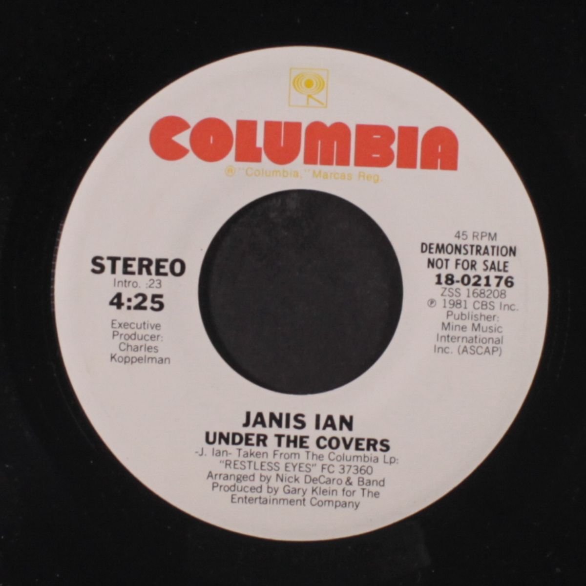 under the covers / same by JANIS IAN